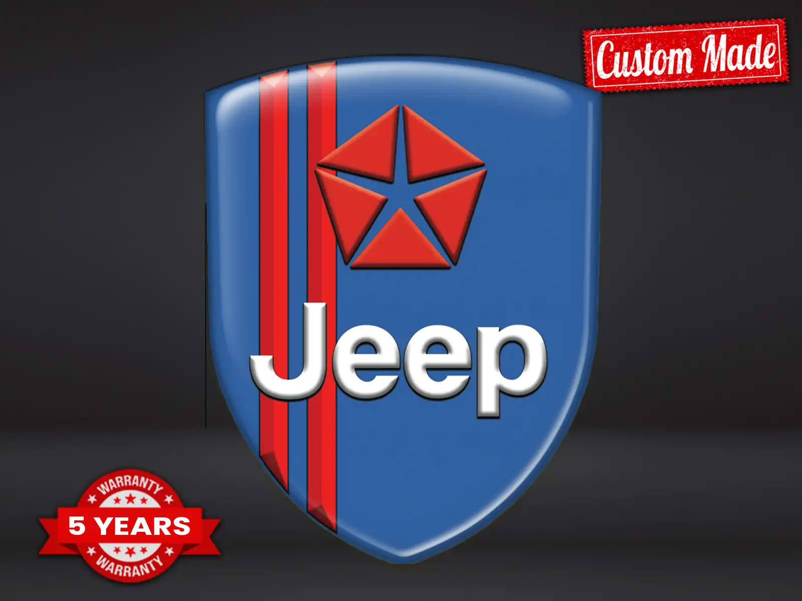 Jeep Autoaufkleber Exklusiv Minimal Professionell